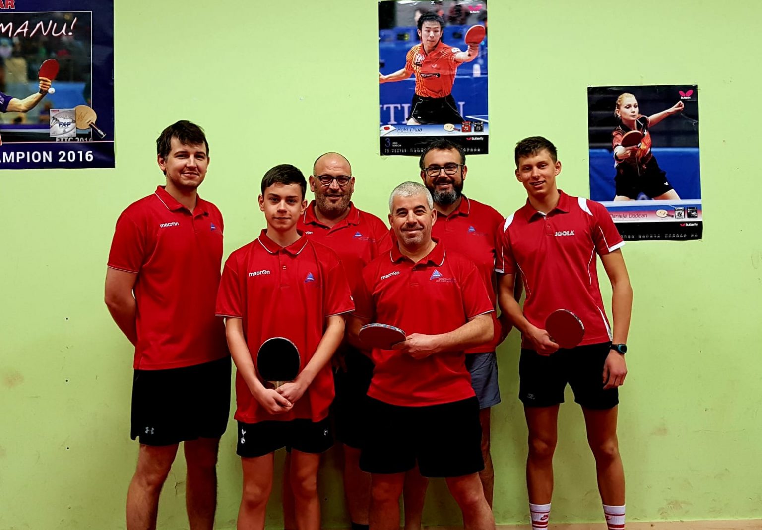 Equipe 3 Départemental D2 Poule B Saint Philbert Tennis de Table